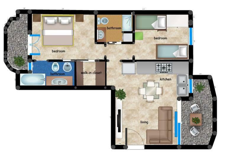 Appartamento Viserba Mare/Fiera ริมินี ภายนอก รูปภาพ
